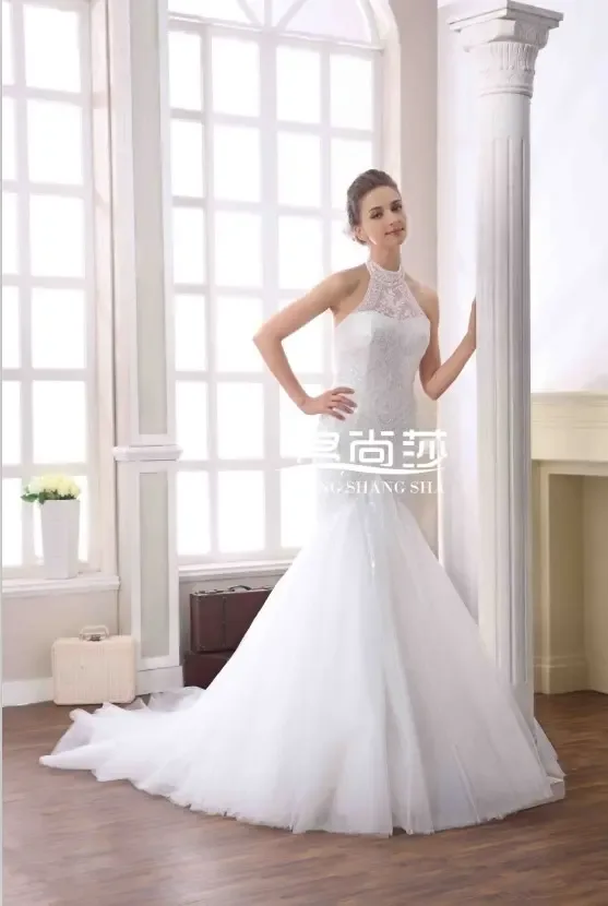 Guangzhou Haizhu District Mingshangsha Wedding Dress Store - Clothing reference image 3