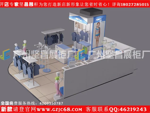 Guangzhou Jianchang Exhibition Cabinet and Rack Factory - Clothing reference image 5